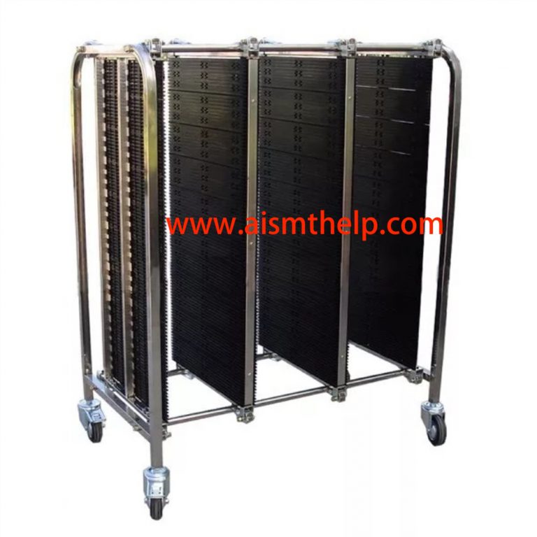 PCB Trolley / PCB turnover cart /Adjustable Stainless Steel Trolley Antistatic SMT ESD PCB Storage Trolley Cart