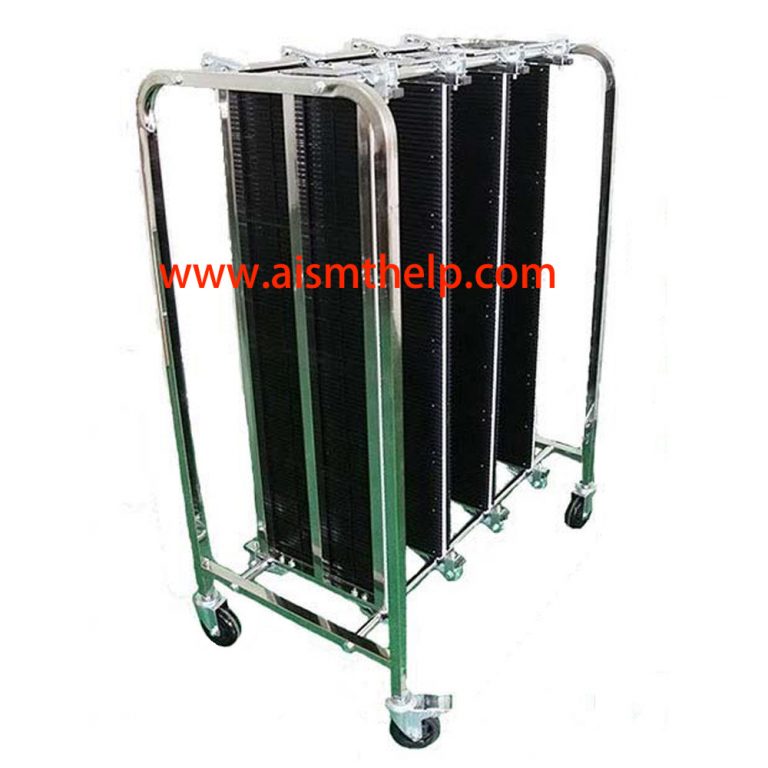 PCB Trolley / PCB turnover cart /Adjustable Stainless Steel Trolley Antistatic SMT ESD PCB Storage Trolley Cart