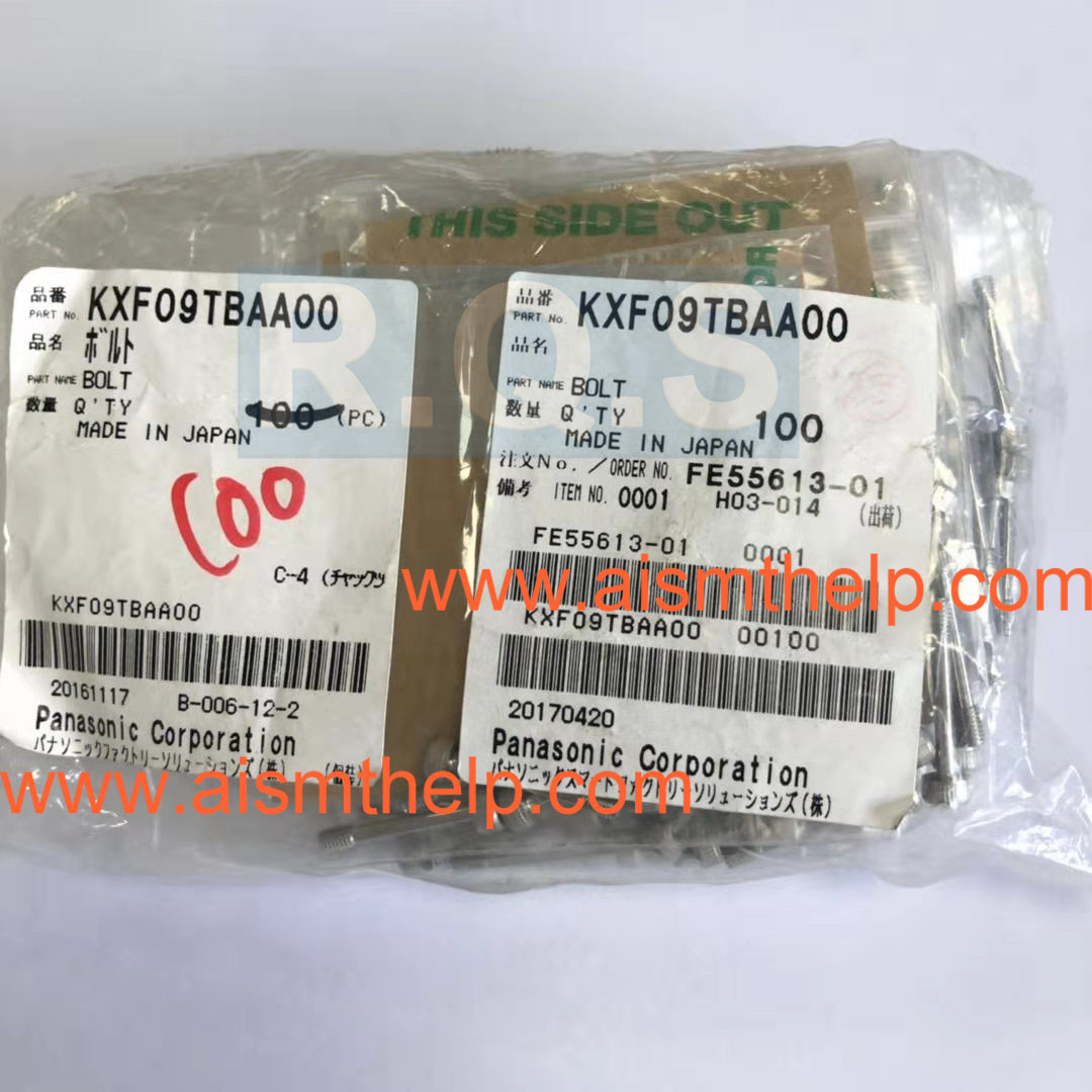 PANASONIC KXF09TBAA00 BOLT SMT PARTS