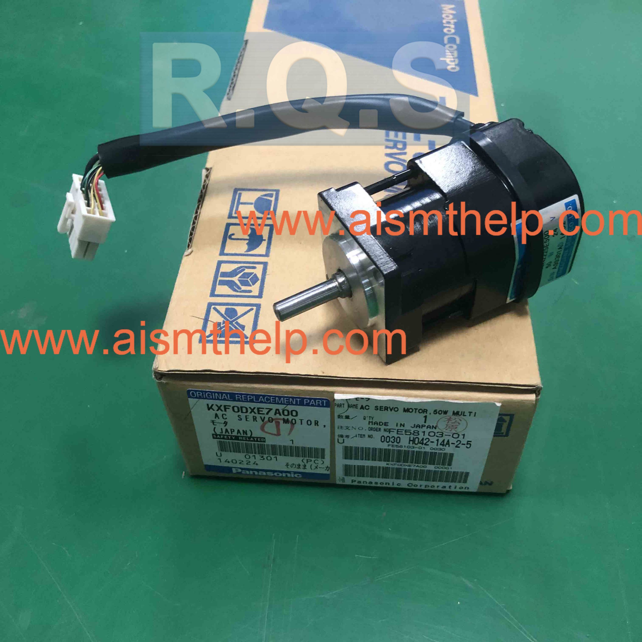 KXF0DXE7A00 AC SERVO MOTOR 4502N2225E500 50W 24V A99301A