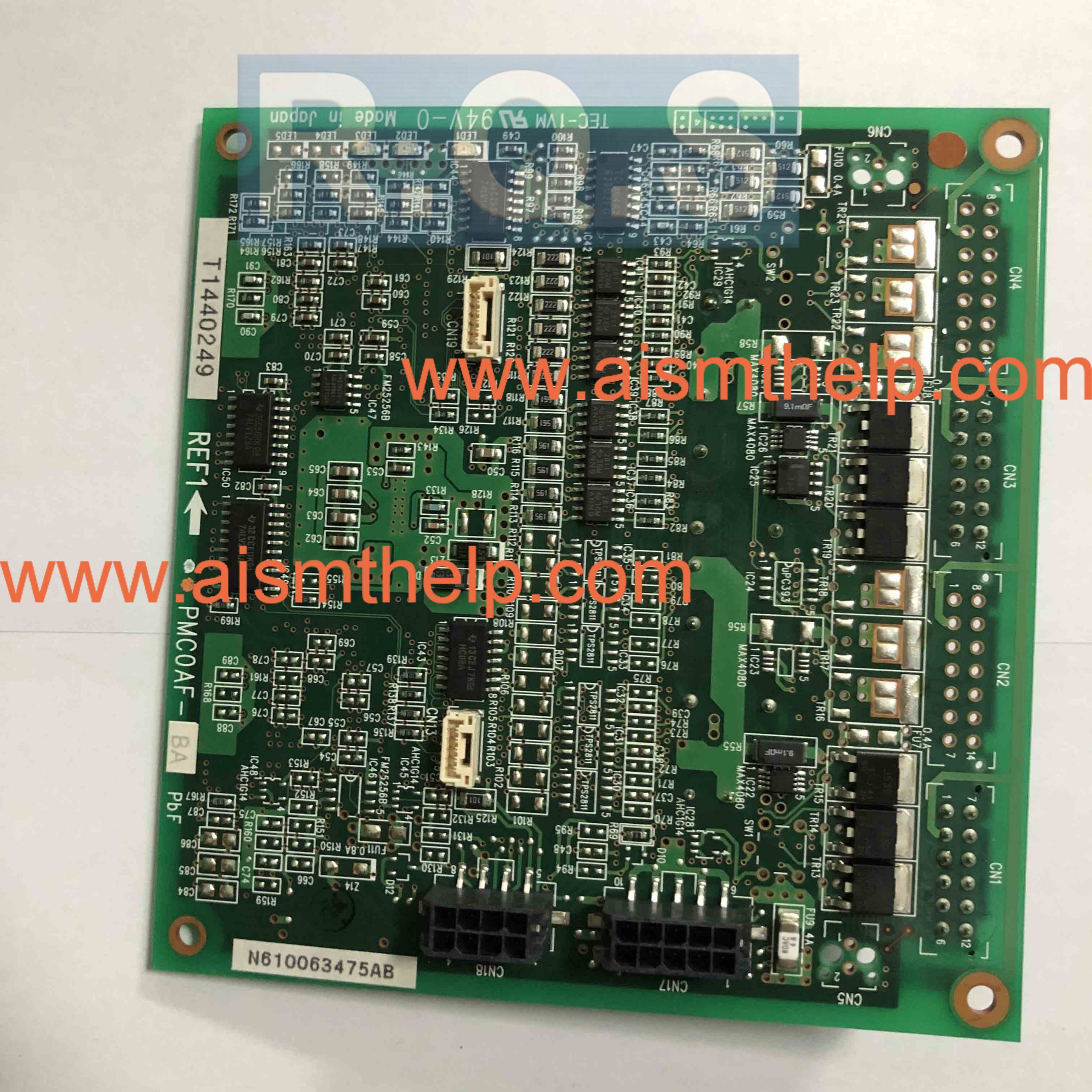 Panasonic SMT Part N610063475AB T1440249 REF1 PMC0AF-BA CARD BOARD | AI ...