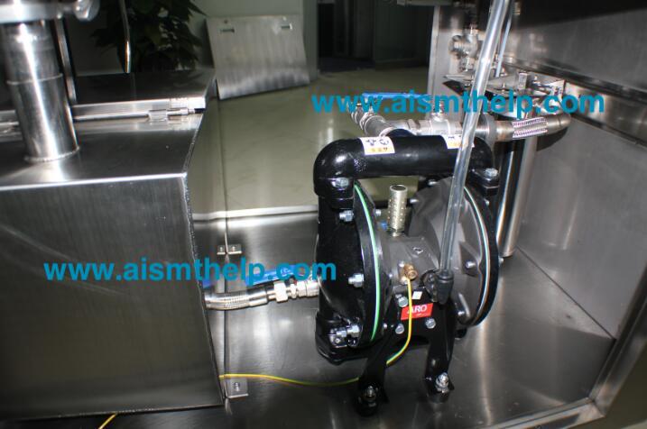 Full Automatic Pneumatic Stencil Cleaner Model R-8800