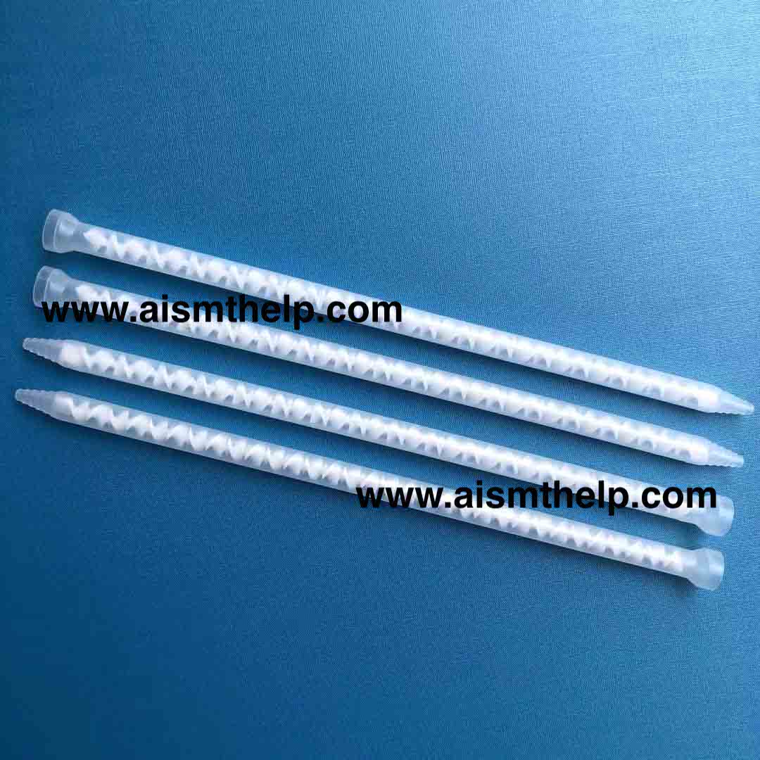 Shengpu spare parts AB glue mixing tube PMS _MC10-32 static hose AB glue mixing nozzle filling mixing tube