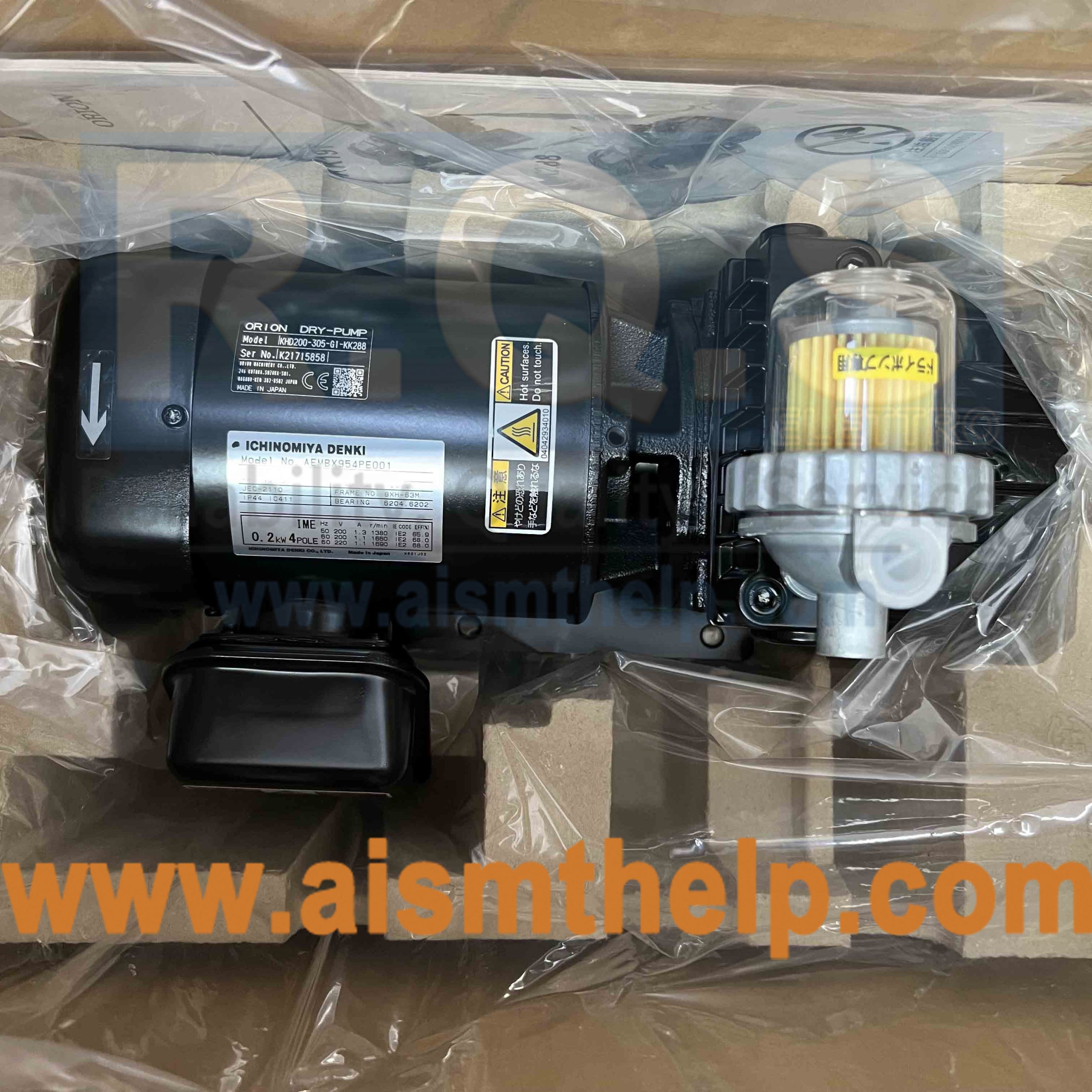 Panasonic SMT Parts MTNP000905AB VACUUM PUMP KHD200-305-G1-KK288.