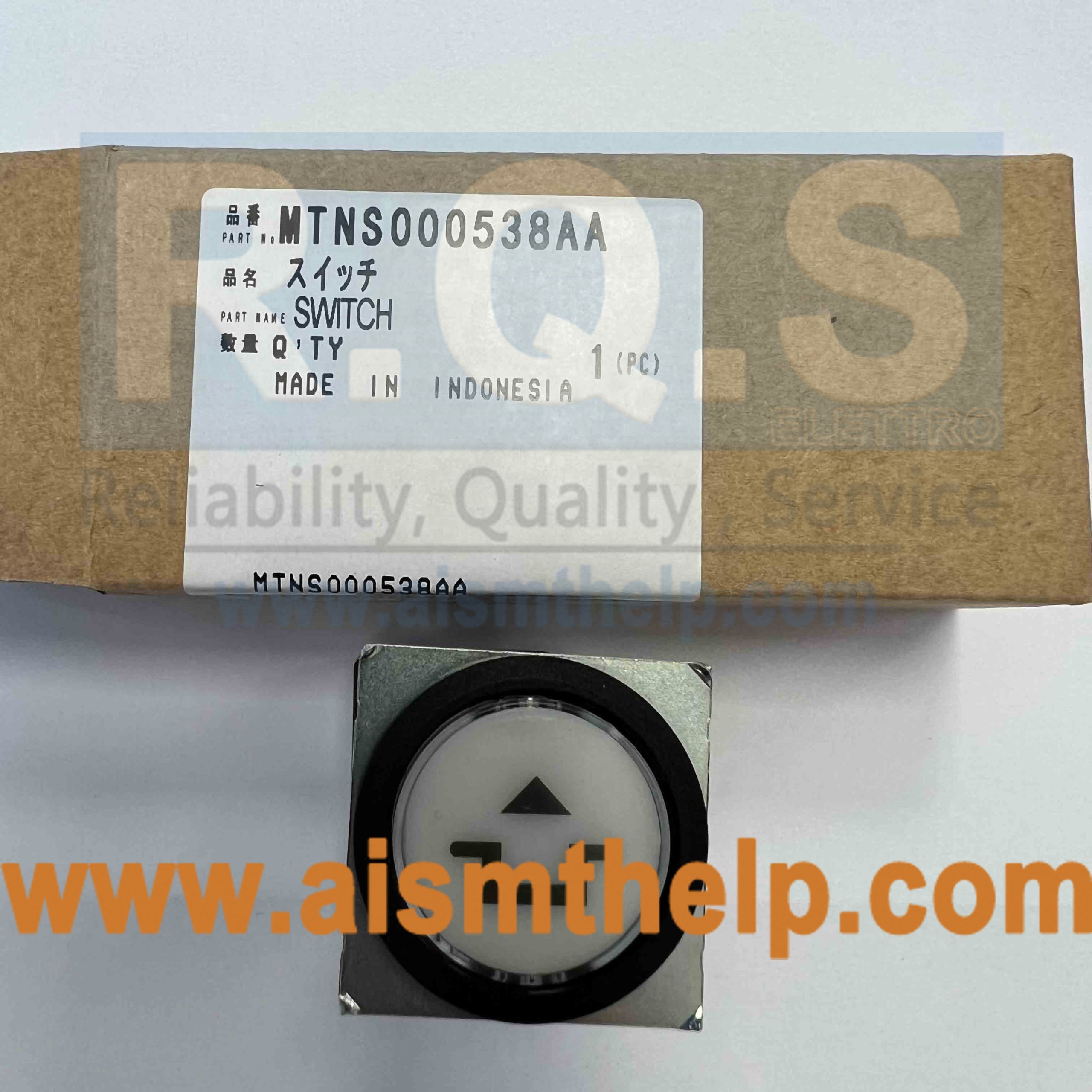 Panasonic SMT Parts MTNS000538AA SWITCH.