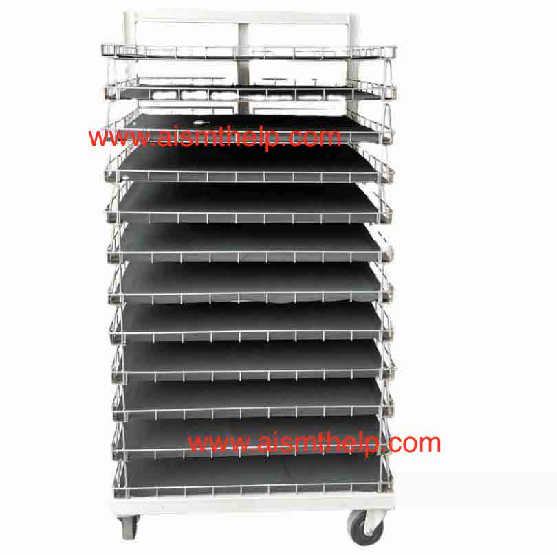 Stainless steel 12-layer Thousand Layer Rack Placement Rack Turnover Rack Material Thousand Layer Cart Rack Workshop Mobile Storage Rack