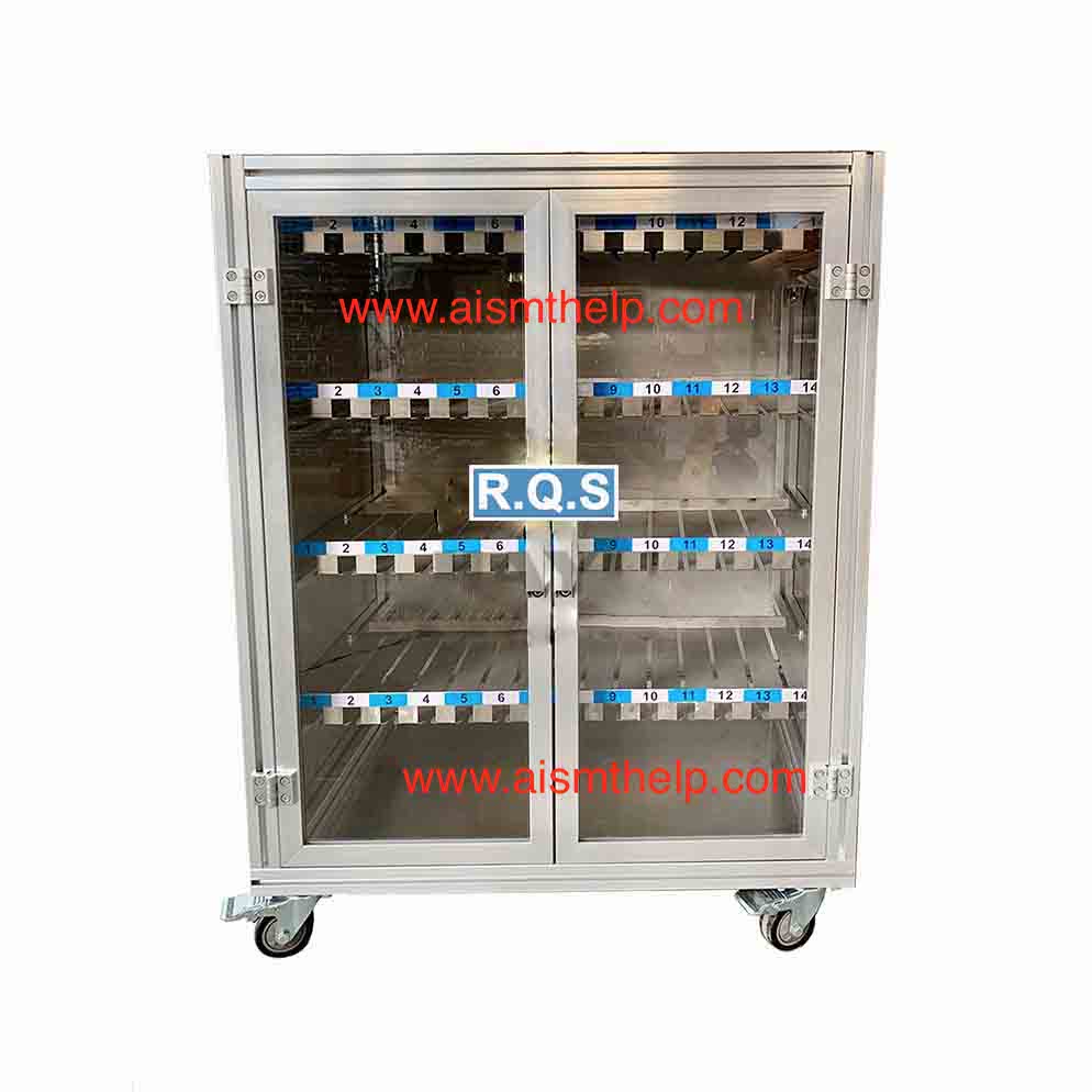 Fully automatic SMT printing machine squeegee storage cabinet